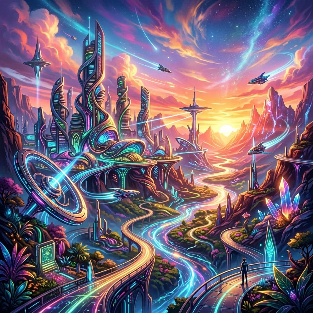 AI generated artwork hero preview